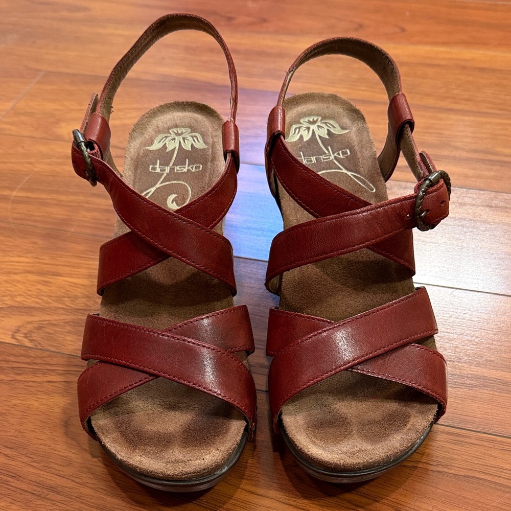 Dansko Women's Red Sandals